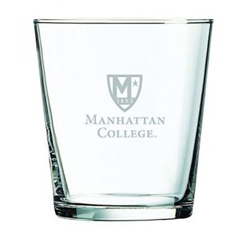 13 oz Cocktail Glass - Manhattan College Jaspers