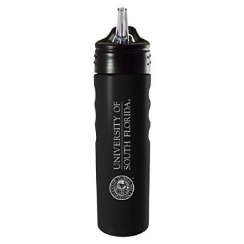 24 oz Stainless Steel Sports Water Bottle - South Florida Bulls