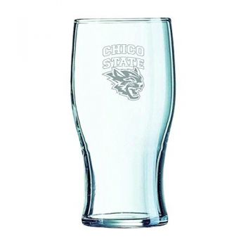 19.5 oz Irish Pint Glass - CSU Chico Wildcats