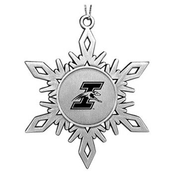 Pewter Snowflake Christmas Ornament - Indianapolis Greyhounds