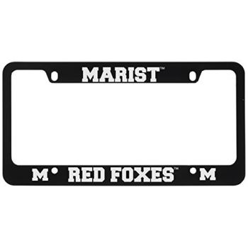 Stainless Steel License Plate Frame - Marist Red Foxes