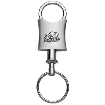 Tapered Detachable Valet Keychain Fob - Bucknell Bison