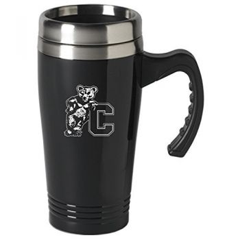 16 oz Stainless Steel Coffee Mug with handle - Cornell Big Red