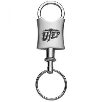 Tapered Detachable Valet Keychain Fob - UTEP Miners