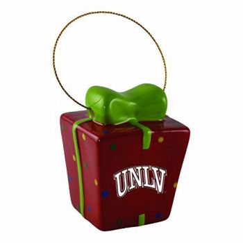 Ceramic Gift Box Shaped Holiday - UNLV Rebels