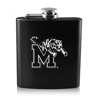 6 oz Stainless Steel Hip Flask - Memphis Tigers