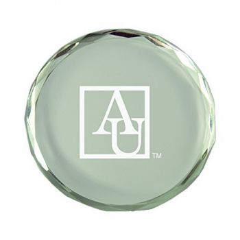 Crystal Paper Weight - American University