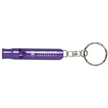 Emergency Whistle Keychain - Weber State Wildcats
