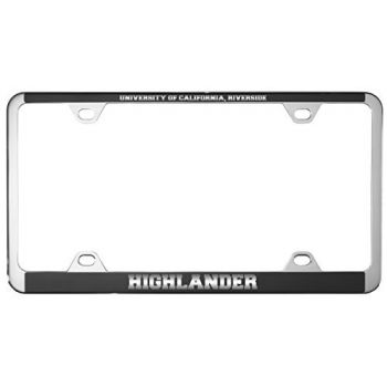Stainless Steel License Plate Frame - UC Riverside Highlanders