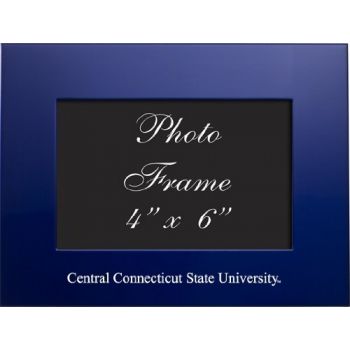 4 x 6  Metal Picture Frame - Central Connecticut Blue Devils