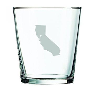 13 oz Cocktail Glass - I Heart California - I Heart California