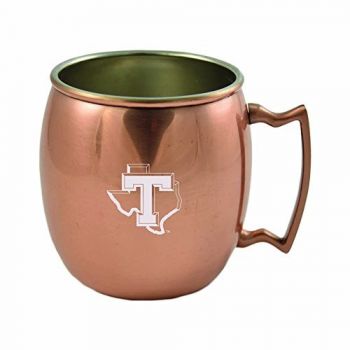 16 oz Stainless Steel Copper Toned Mug - Tarleton State Texans