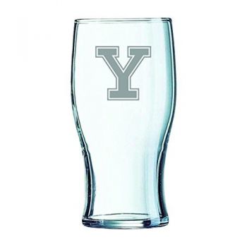 19.5 oz Irish Pint Glass - Yale Bulldogs