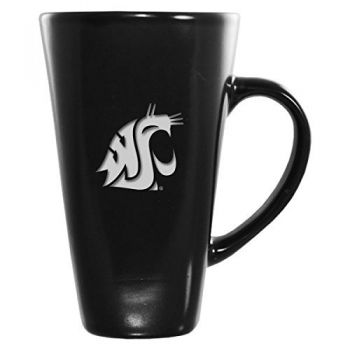 16 oz Square Ceramic Coffee Mug - Washington State Cougars