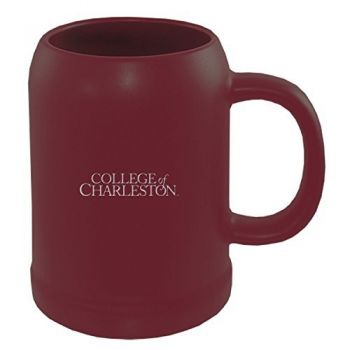 22 oz Ceramic Stein Coffee Mug - College of Charleston