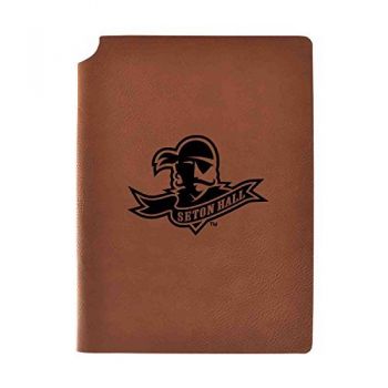 Leather Hardcover Notebook Journal - Seton Hall Pirates
