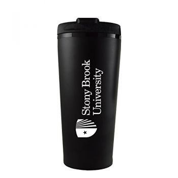 16 oz Insulated Tumbler with Lid - Stony Brook Seawolves