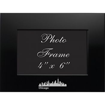 4 x 6  Metal Picture Frame - Chicago City Skyline