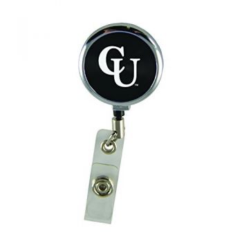 Retractable ID Badge Reel - Campbell Fighting Camels