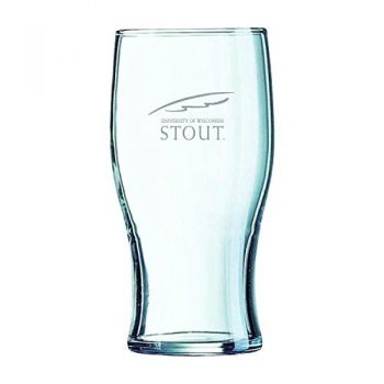 19.5 oz Irish Pint Glass - Wisconsin-Stout