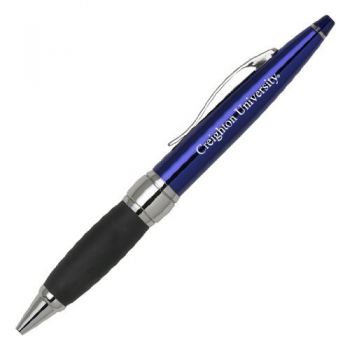 Ballpoint Twist Pen with Grip - Creighton Blue Jays