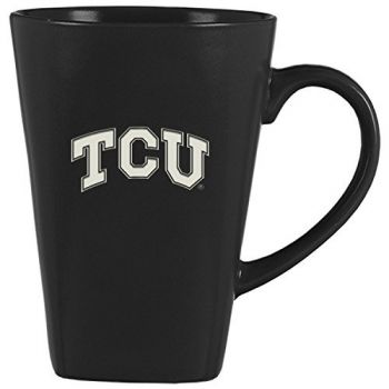 14 oz Square Ceramic Coffee Mug - TCU Horned Frogs