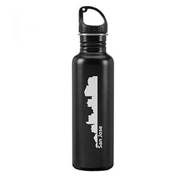 24 oz Reusable Water Bottle - San Jose City Skyline