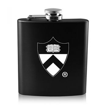 6 oz Stainless Steel Hip Flask - Princeton University