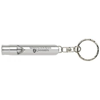 Emergency Whistle Keychain - Washington State Cougars