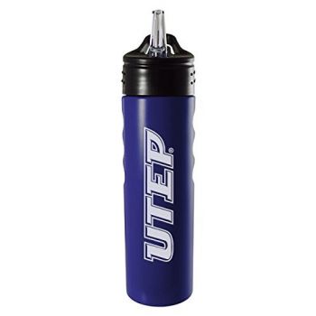 24 oz Stainless Steel Sports Water Bottle - UTEP Miners