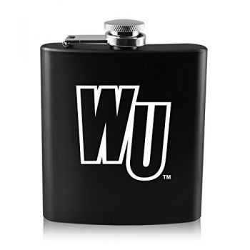 6 oz Stainless Steel Hip Flask - Winthrop Eagles