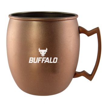 16 oz Stainless Steel Copper Toned Mug - SUNY Buffalo Bulls