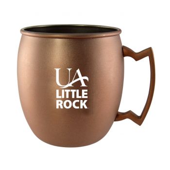 16 oz Stainless Steel Copper Toned Mug - Arkansas Little Rock Trojans