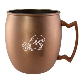 16 oz Stainless Steel Copper Toned Mug - Tulane Pelicans