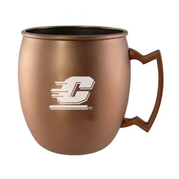 16 oz Stainless Steel Copper Toned Mug - Central Michigan Chippewas
