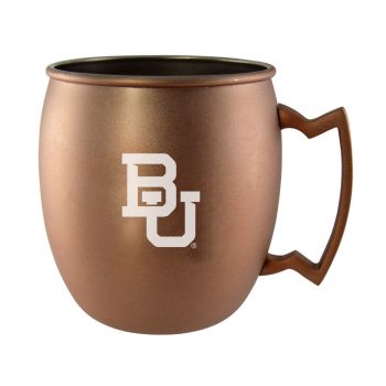 16 oz Stainless Steel Copper Toned Mug - Baylor Bears