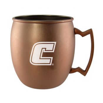 16 oz Stainless Steel Copper Toned Mug - Tennessee Chattanooga Mocs