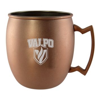 16 oz Stainless Steel Copper Toned Mug - Valparaiso Crusaders