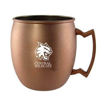 16 oz Stainless Steel Copper Toned Mug - Central Washington Wildcats