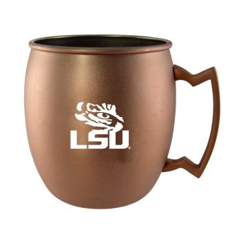 16 oz Stainless Steel Copper Toned Mug - LSU Tigers