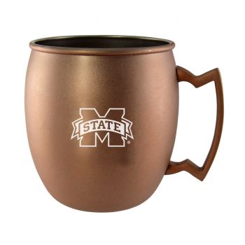 16 oz Stainless Steel Copper Toned Mug - MSVU Delta Devils