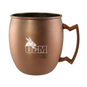 16 oz Stainless Steel Copper Toned Mug - UCM Mules