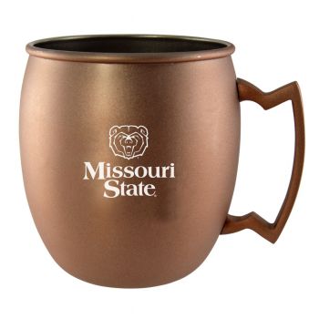 16 oz Stainless Steel Copper Toned Mug - Missouri State Bears