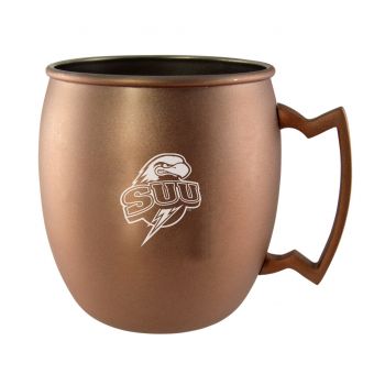 16 oz Stainless Steel Copper Toned Mug - Southern Utah Thunderbirds