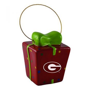 Ceramic Gift Box Shaped Holiday - Grambling State Tigers
