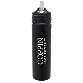 24 oz Stainless Steel Sports Water Bottle - Coppin State Eagles