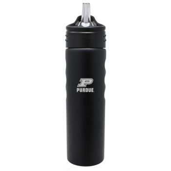 24 oz Stainless Steel Sports Water Bottle - Purdue Boilermakers