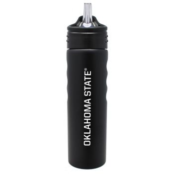 24 oz Stainless Steel Sports Water Bottle - Oklahoma State Bobcats