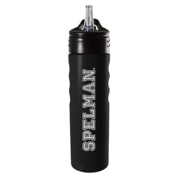 24 oz Stainless Steel Sports Water Bottle - Spelman jaguars