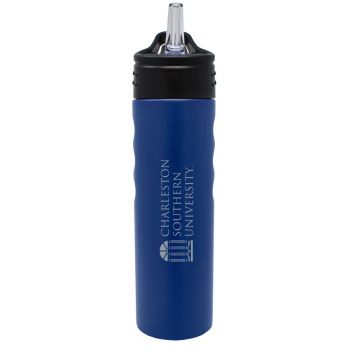 24 oz Stainless Steel Sports Water Bottle - Charleston Southern Buccaneers